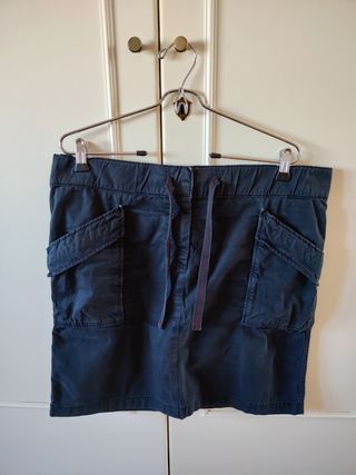 Falda azul oscuro Esprit 