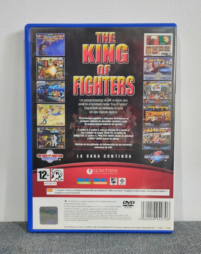 The King of Fighters 2000-2001 PS2