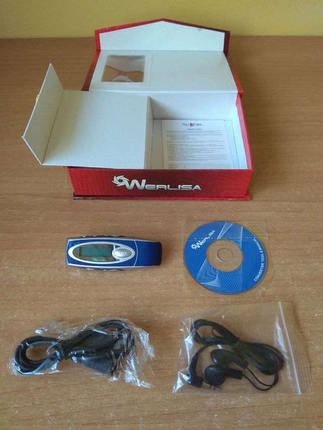 Reproductor MP3, radio, memo USB WERLISA