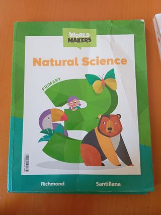 Libro Natural science 3 primaria 