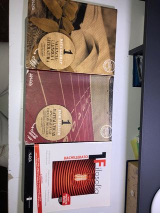 Libros Anaya 1 bachiller 
