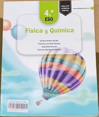 Libro de Física y Química 4ESO 