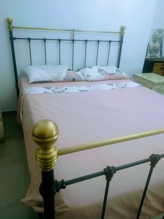 Estructura cama forja/ hierro