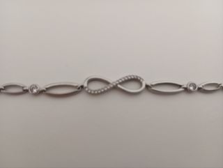 Pulsera Lotus plata infinito