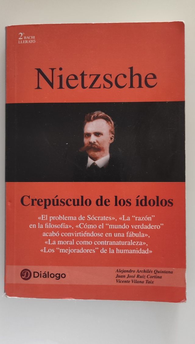 NIETZSCHE "CREPUSCULO DE LOS IDOLOS"