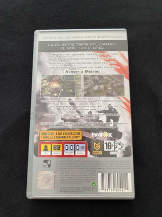 Caja Killzone PSP 🇪🇸