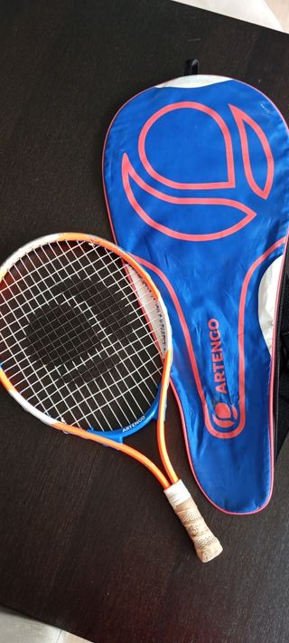 Raqueta infantil tenis con funda