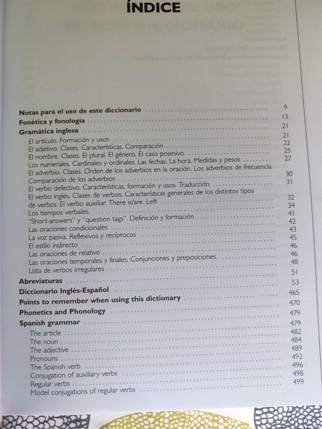 Diccionario ingles español