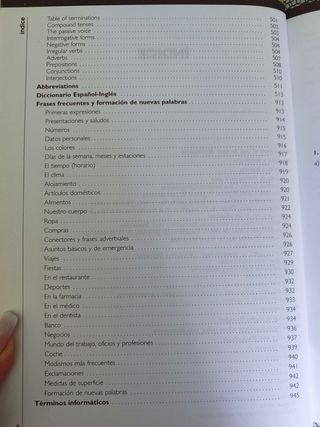 Diccionario ingles español 