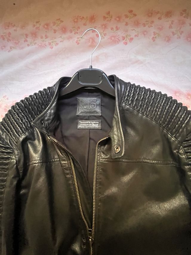 Chaqueta cuero jack and jones T/L