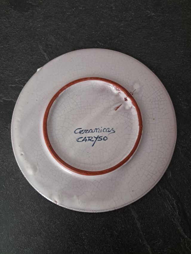 Plato de cerámica Hijas del Sol