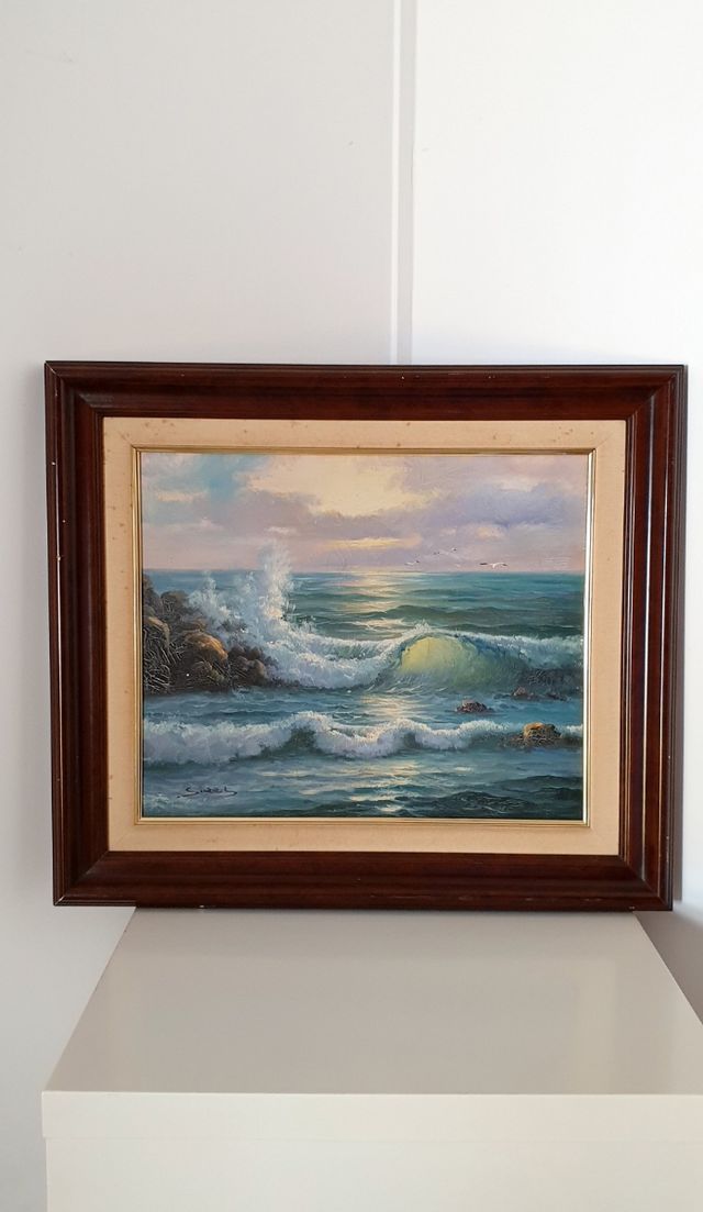 ÓLEO SOBRE LIENZO FIRMADO POR EL AUTOR