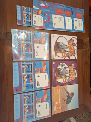 Libros de quinto de primaria.
