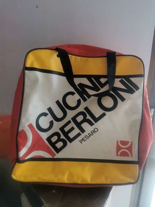 Borsone Basket Cucine Berloni Pesaro vintage Anni