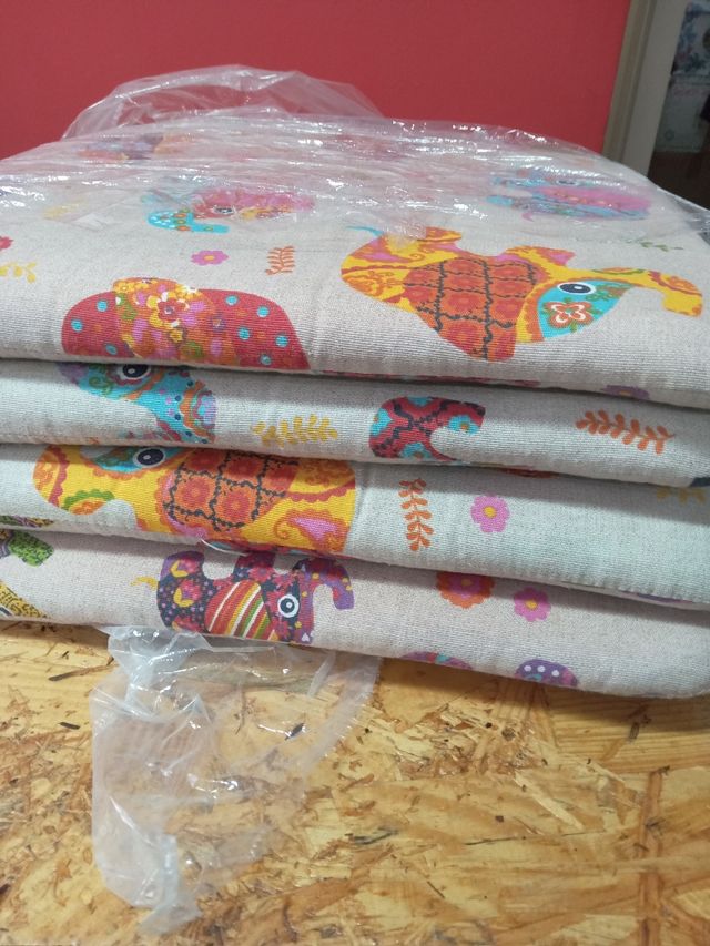 4 cojines para silla