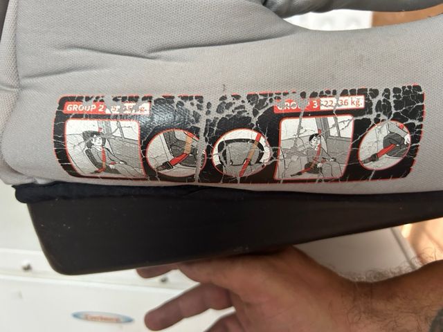 C transporte bebe. De 15 a 36 kg. Marca Babyauto