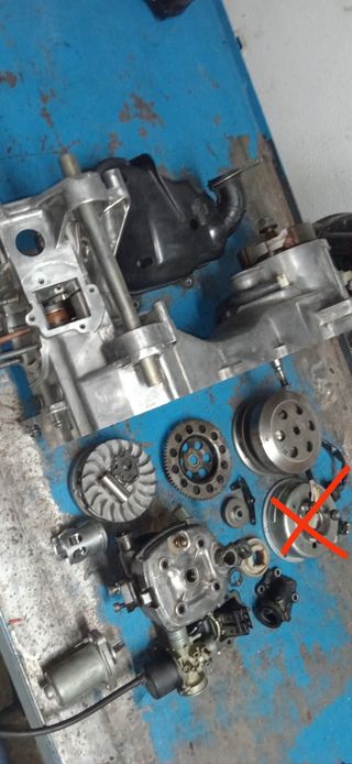 DESPIECE MOTOR JOG RR  YAMAHA AGUA 49 LC