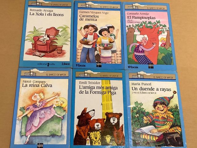 Libros Barco de Vapor