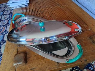 Vassoio per pesce vintage anni 80