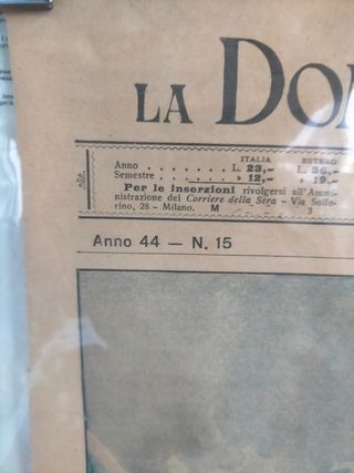 Giornale La domenica del corriere 