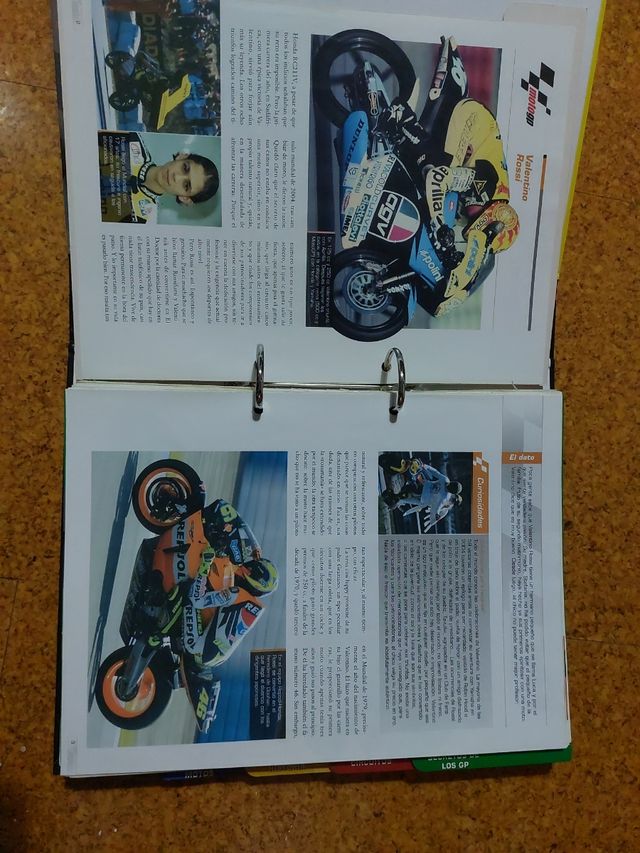 Fichas MotoGP