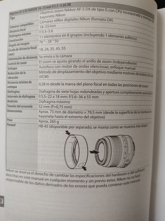 Cámara de fotos nueva, Nikon D3000, digital