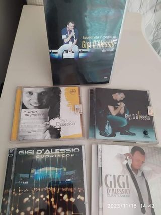 CD e DVD Gigi D'Alessio
