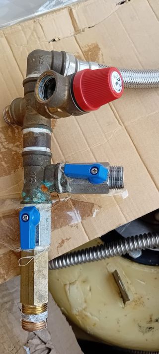 Conexion hidraulica para caldera Gabarron