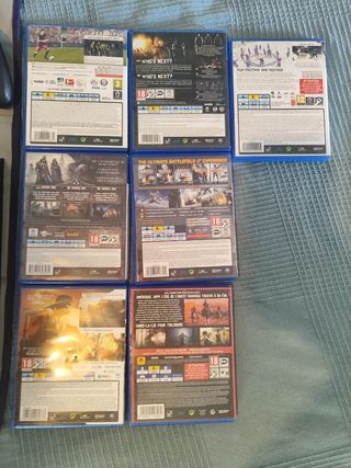 Playstation 4 slim 500gb- 7 Juegos