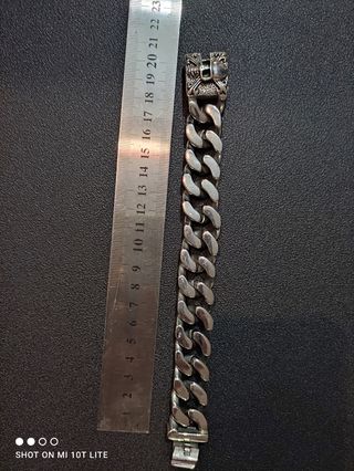 Pulsera eslabones acero 