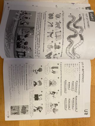 Libro frances 1º eso parachute