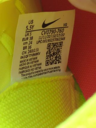 Zapatillas futbol Nike JR superfly 8