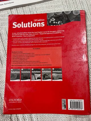 Libro Workbook Inglés 2 ESO. Editorial Oxford