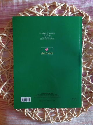 Libro da colorare tema natale