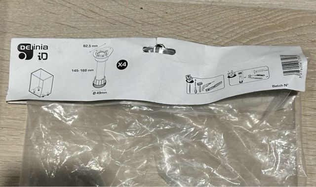 Patas de muebles de cocina