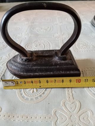 Set di 3 ferri da stiro vintage 