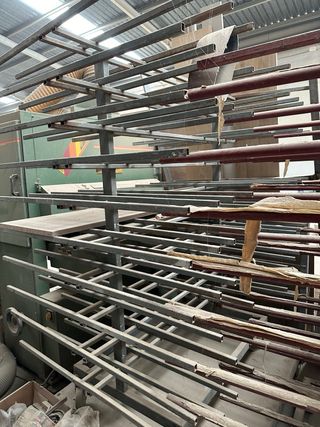 Lijadora de banda automatica