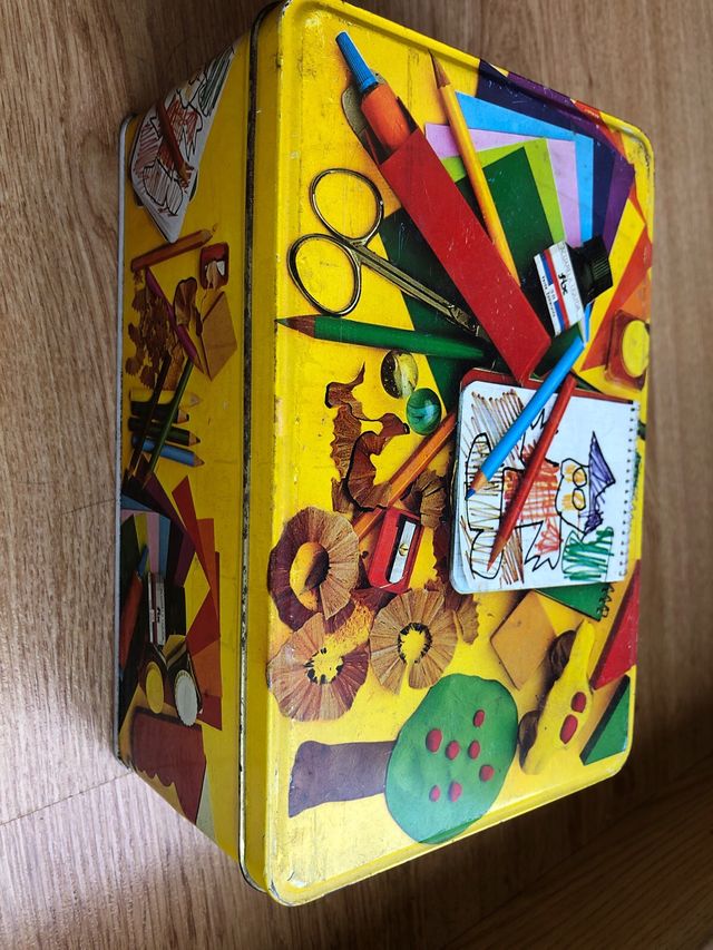 Caja metalica Colacao