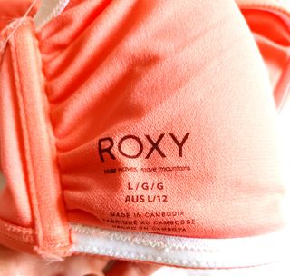 Roxy bikini bañador sujetador baño talla 40 L