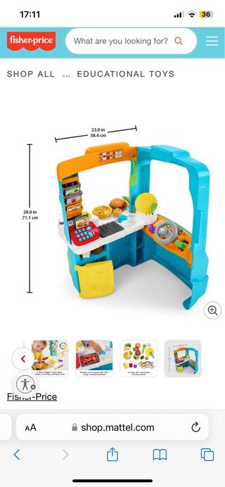 Food truck - fisher price