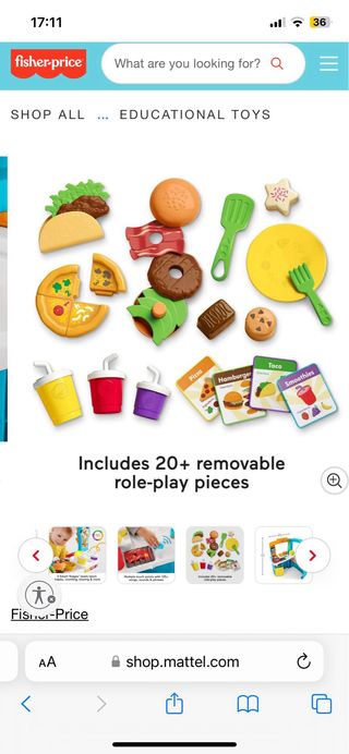 Food truck - fisher price