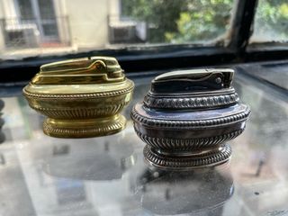 pareja encendedores / mecheros de mesa Ronson