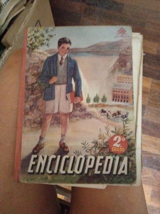 Libro antiguos enciclopedia 2 grado 1948