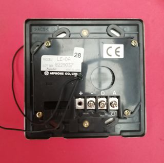 Intercomunicador de puerta empotrado Aiphone LE-DA