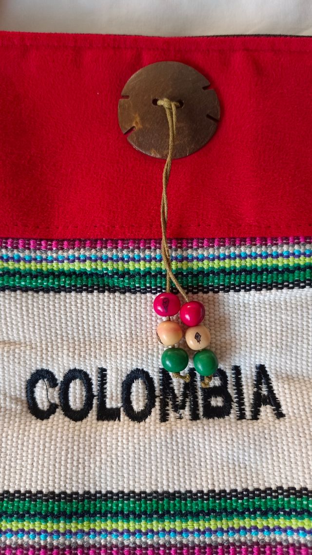 Bolso Colombiano rojo
