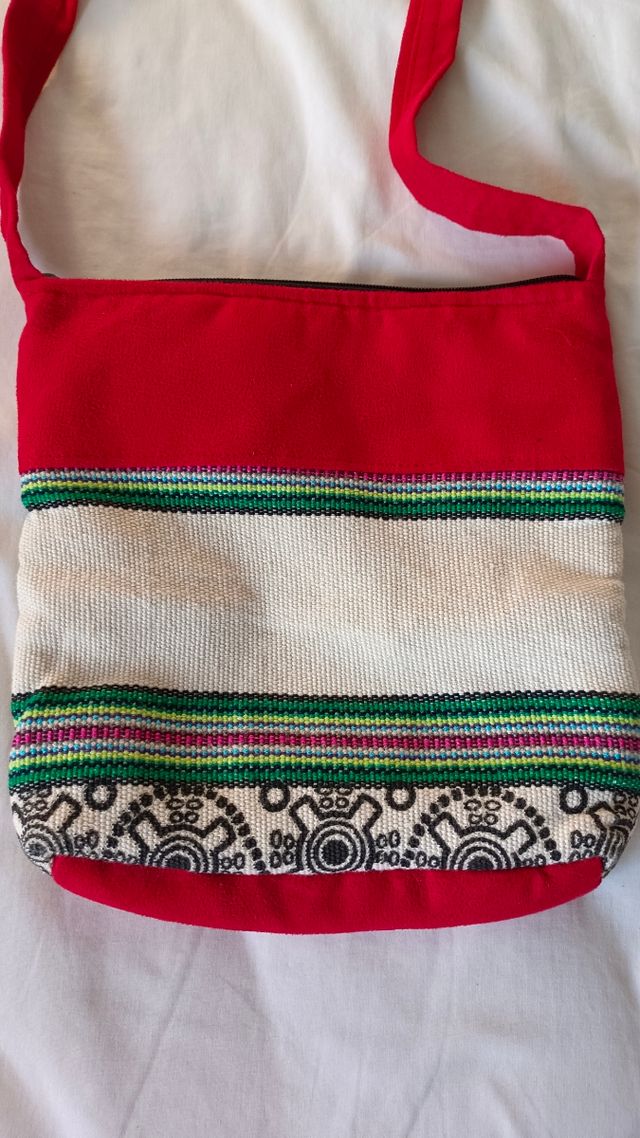 Bolso Colombiano rojo