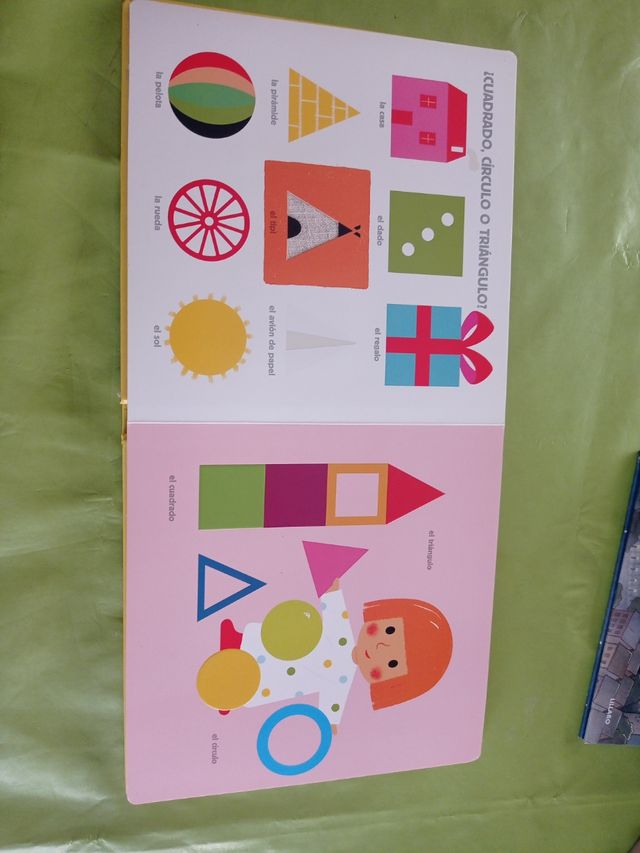 Libro infantil. Mi imaginario básico al dedillo.