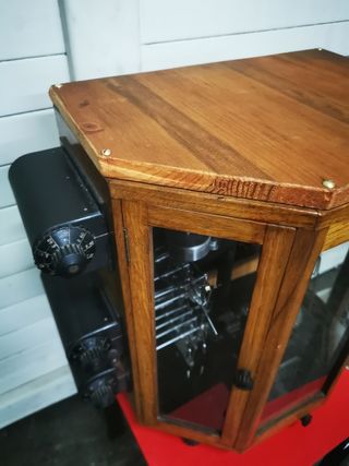 Balanza de precisión antigua.