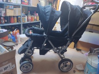 Carrito infantil doble