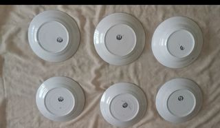 20€ cada uno. 6 Platos La Cartuja Sevilla